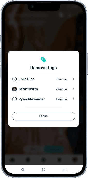 Manage tags